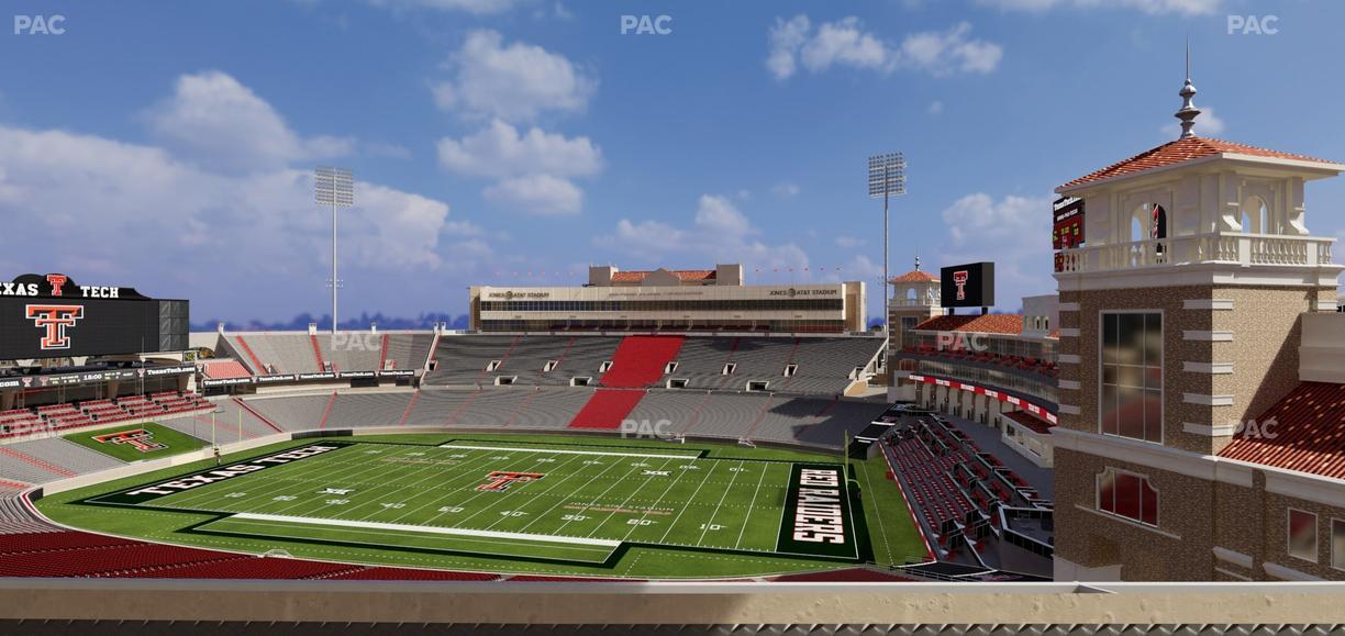 Jones AT&T Stadium - Section Club A Seat View