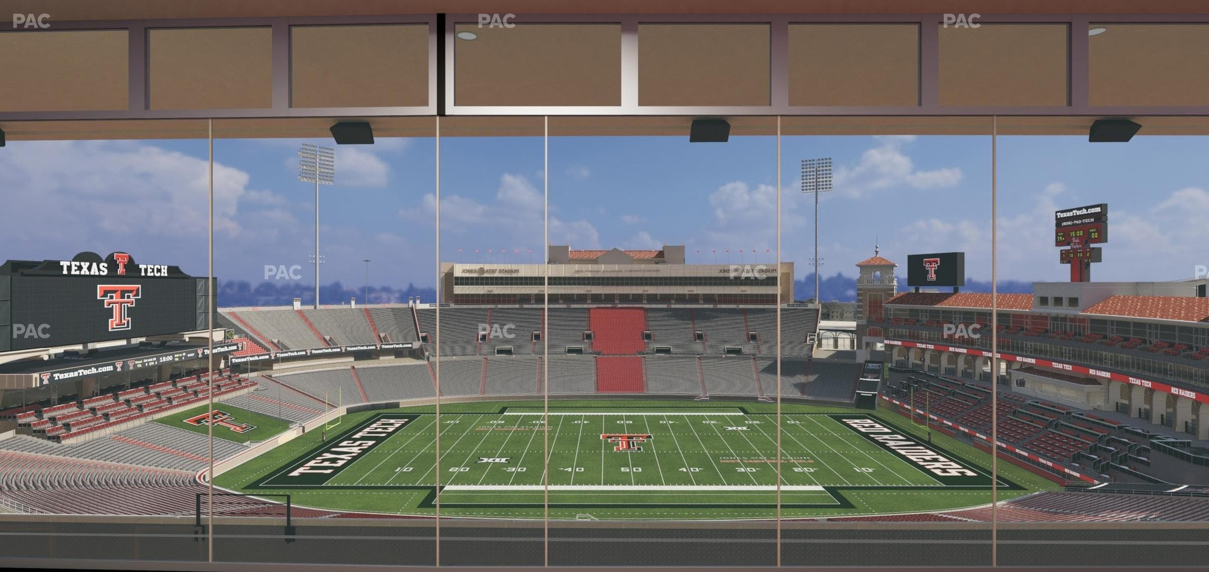 Jones AT&T Stadium - Section Club D Seat View