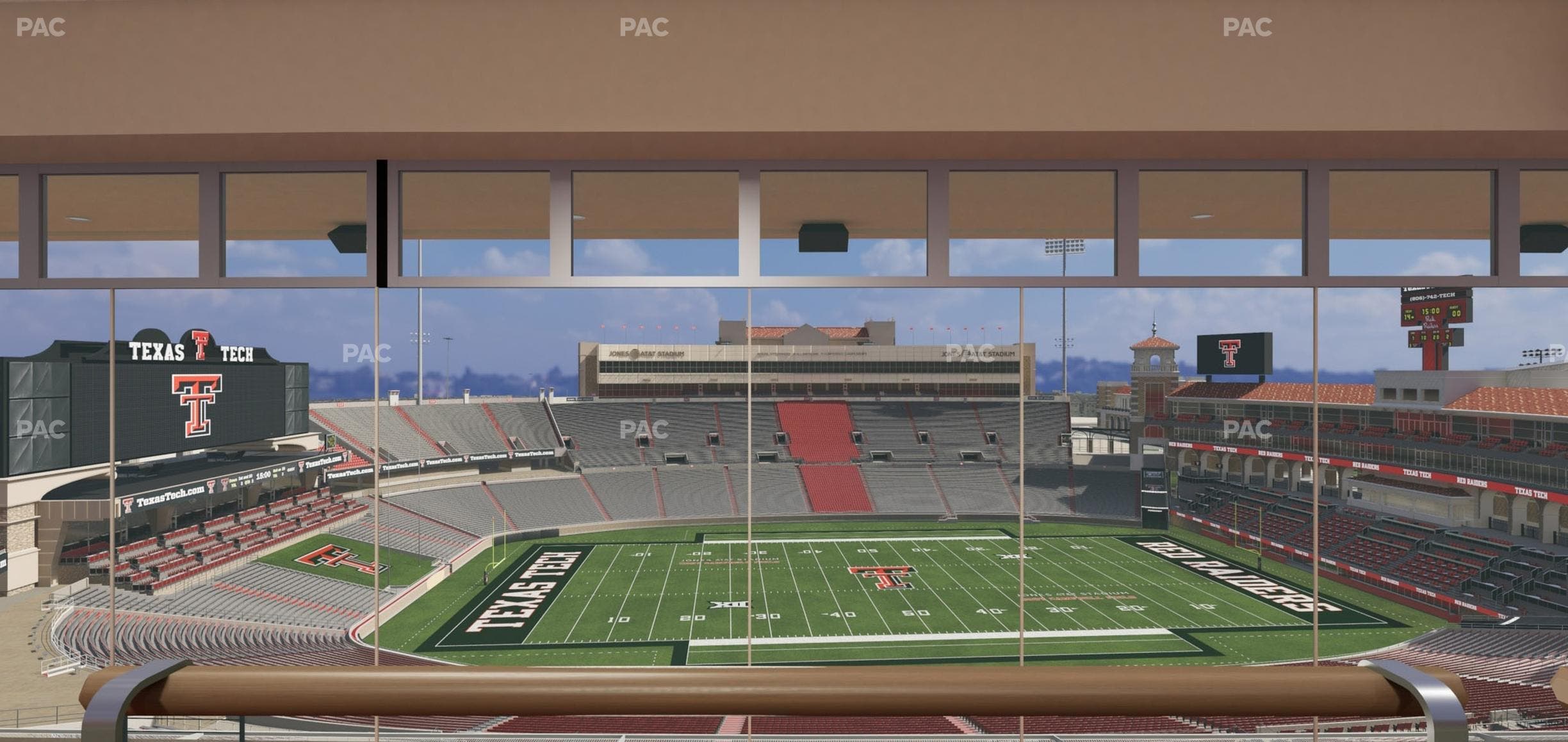Jones AT&T Stadium - Section Club E Seat View