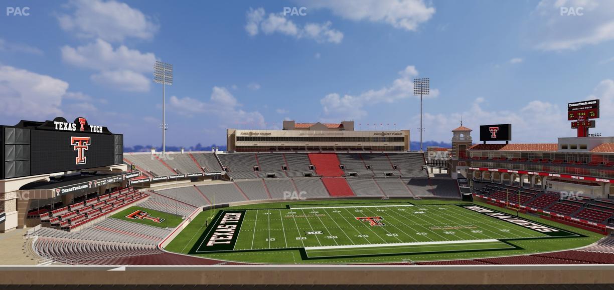Jones AT&T Stadium - Section Club F Seat View