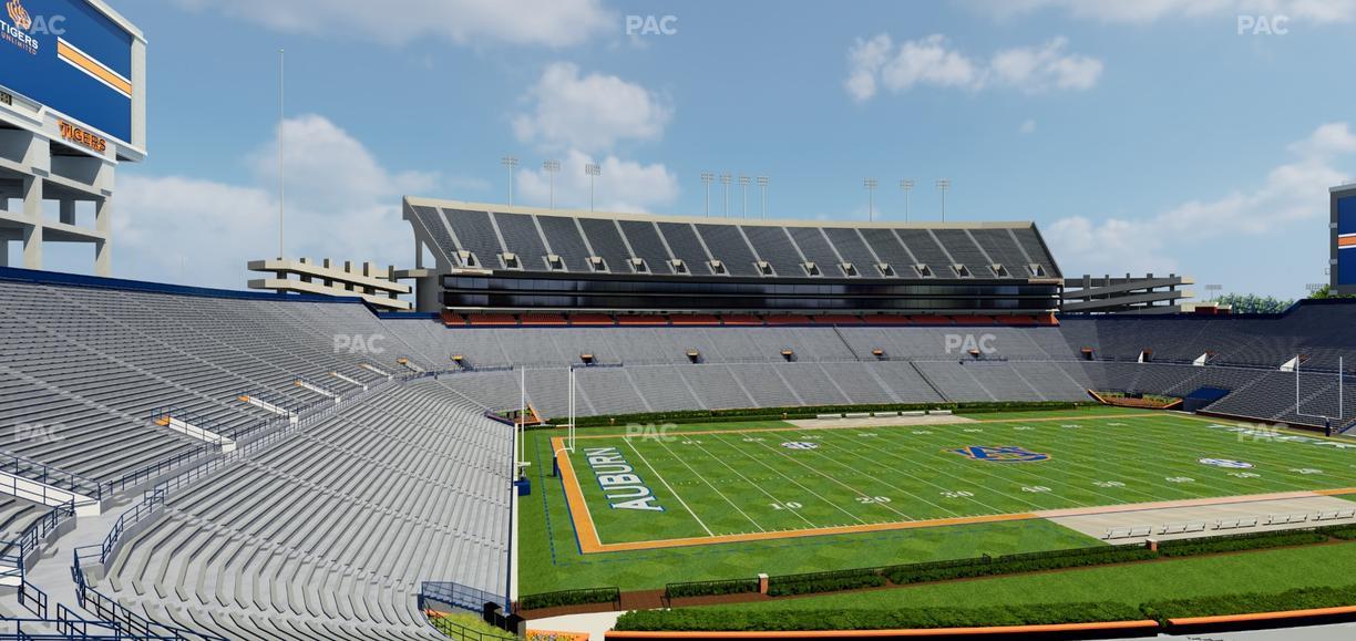 Jordan-Hare Stadium - Section 1 Seat View