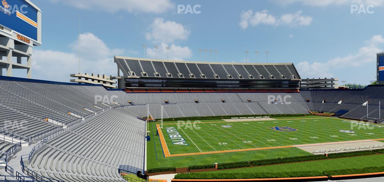 Jordan-Hare Stadium - Section 1 Seat View