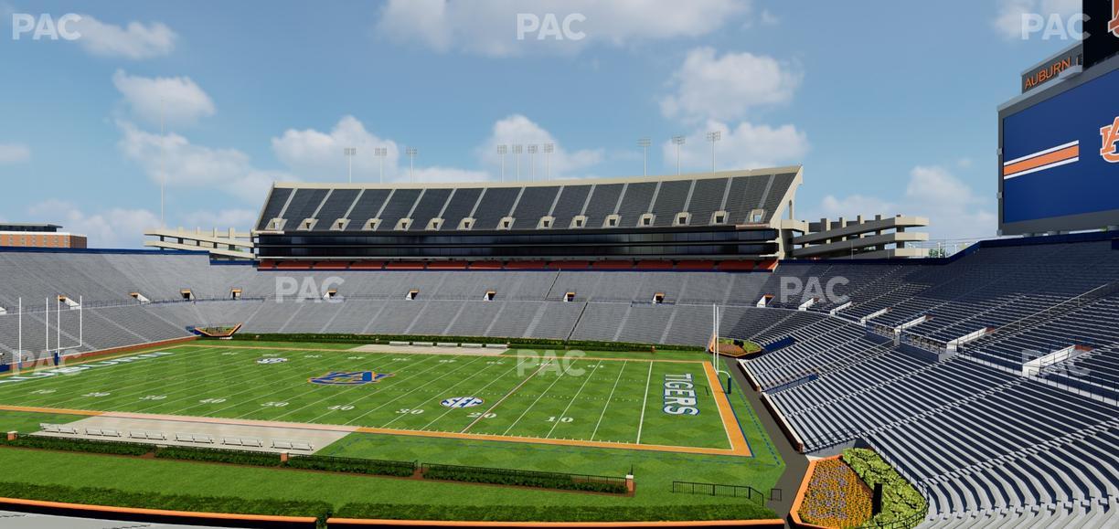 Jordan-Hare Stadium - Section 10 Seat View