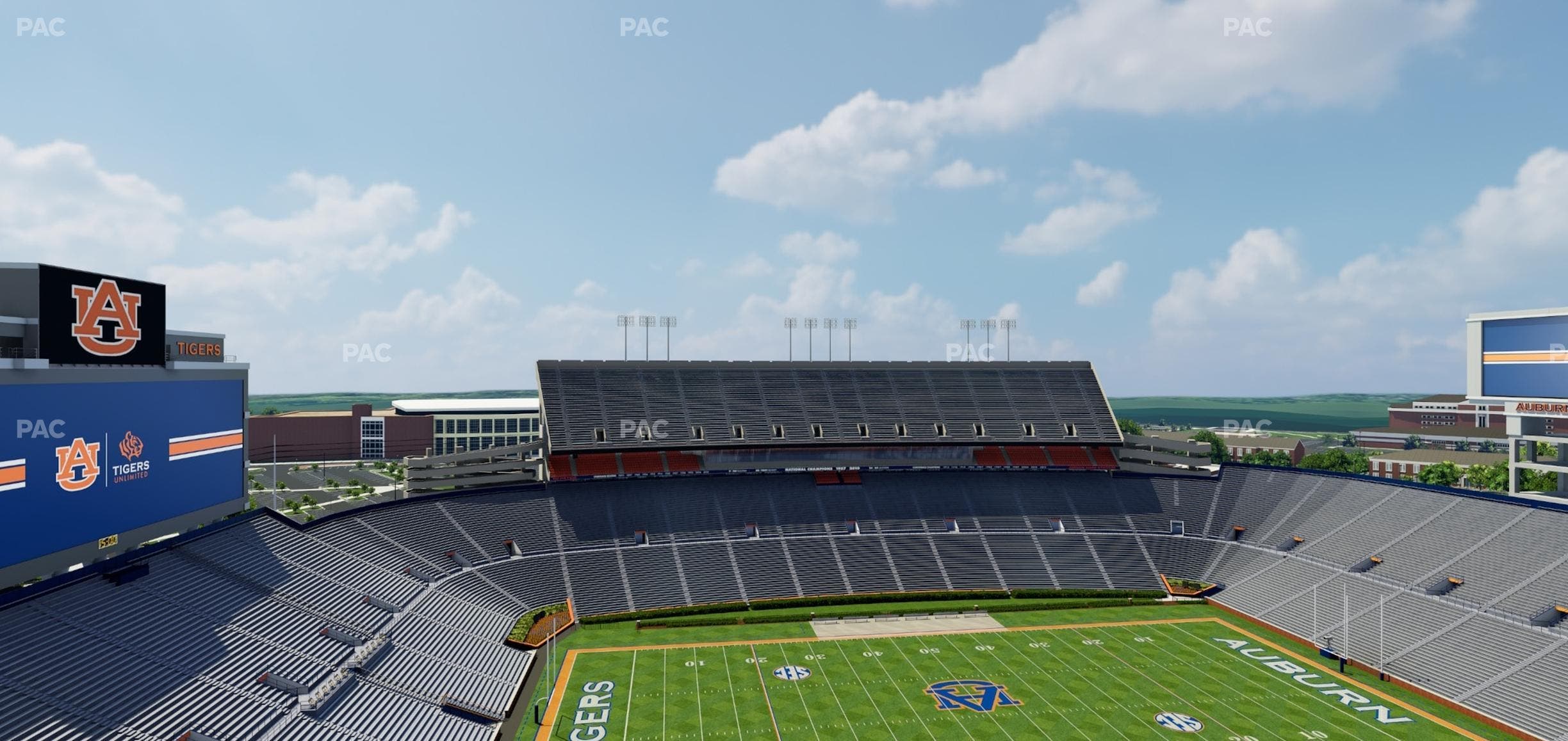 Jordan-Hare Stadium - Section 103 Seat View