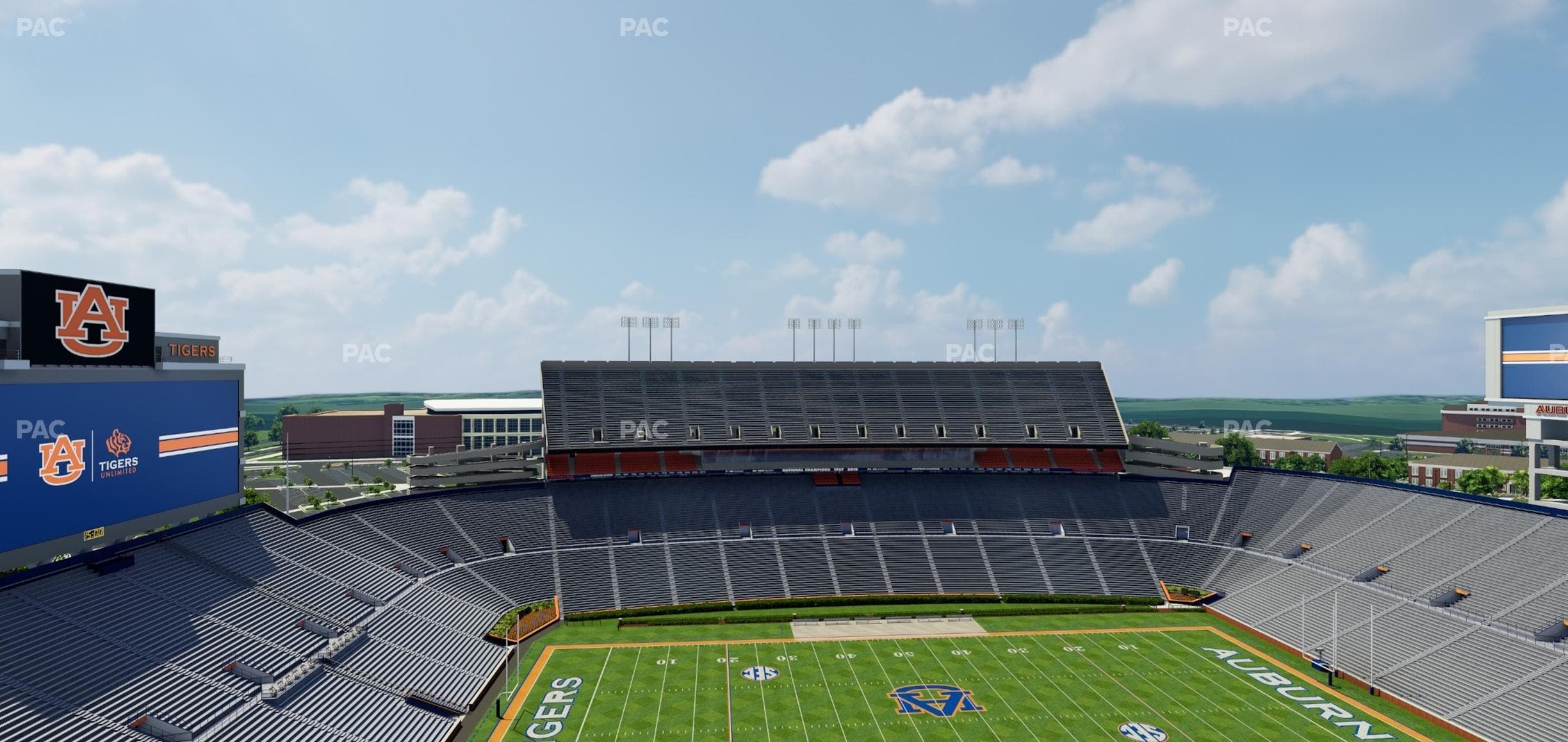 Jordan-Hare Stadium - Section 104 Seat View