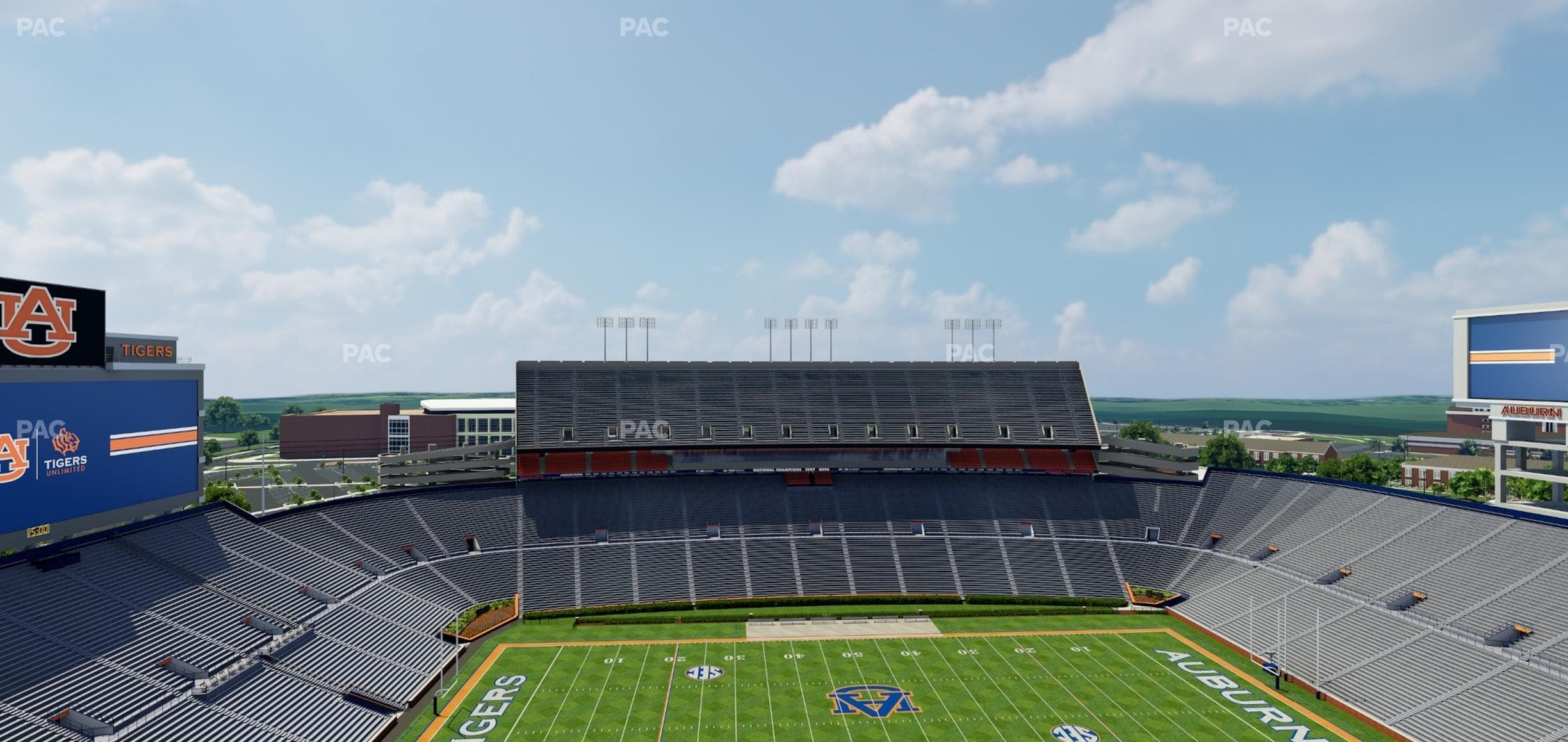 Jordan-Hare Stadium - Section 105 Seat View
