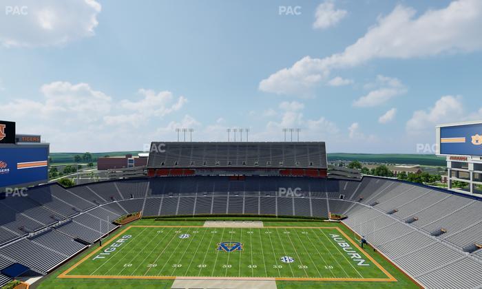 Jordan-Hare Stadium - Section 107 Seat View