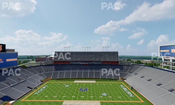 Jordan-Hare Stadium - Section 107 Seat View