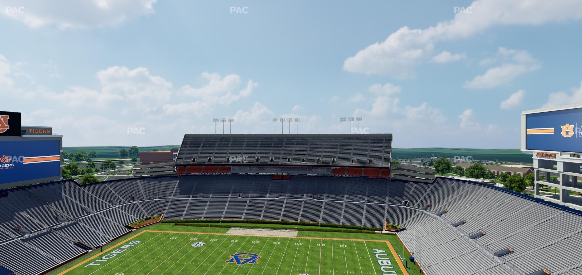 Jordan-Hare Stadium - Section 109 Seat View
