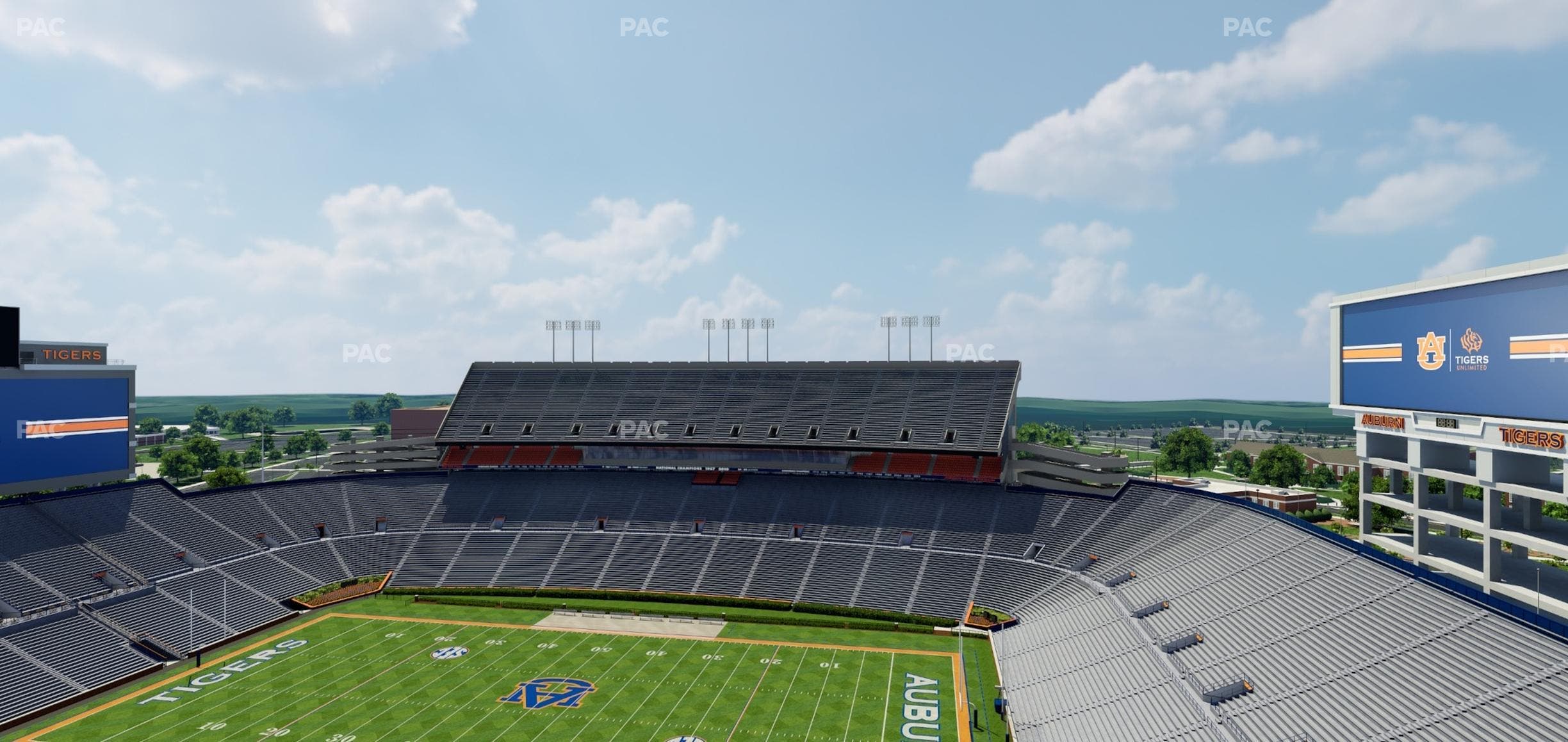Jordan-Hare Stadium - Section 111 Seat View