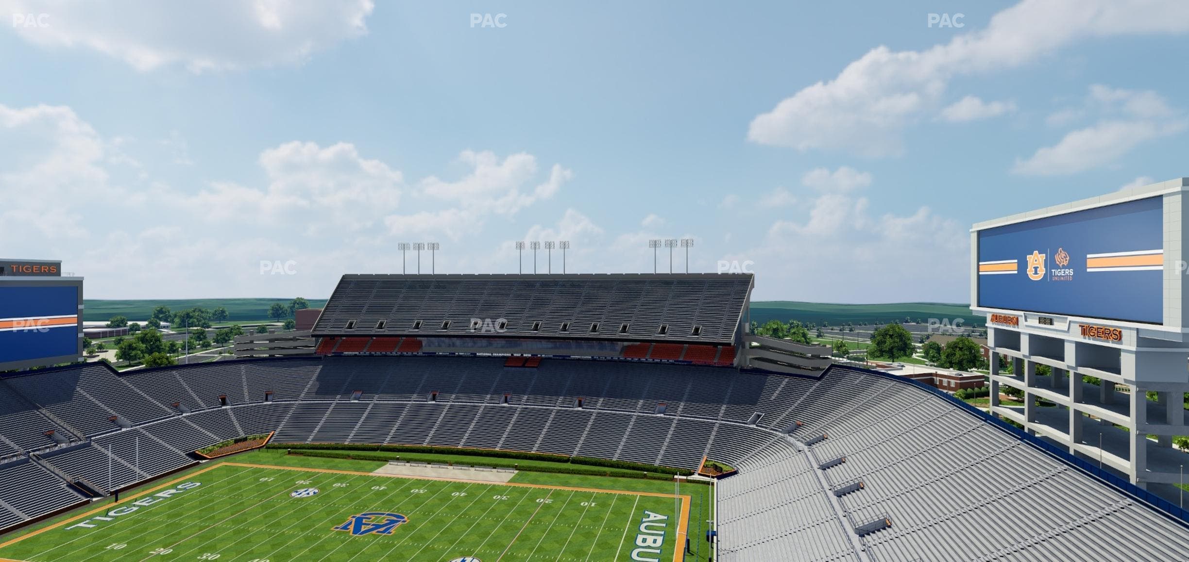 Jordan-Hare Stadium - Section 112 Seat View