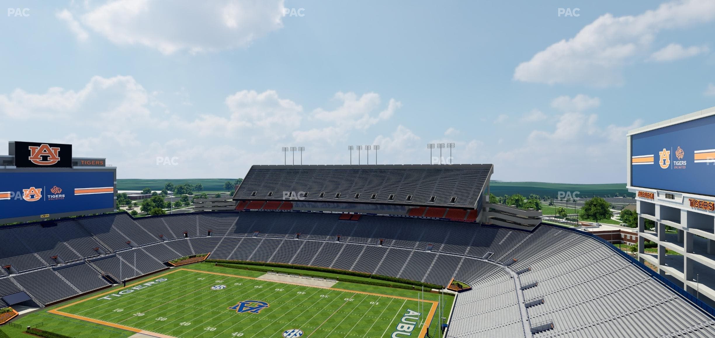 Jordan-Hare Stadium - Section 113 Seat View