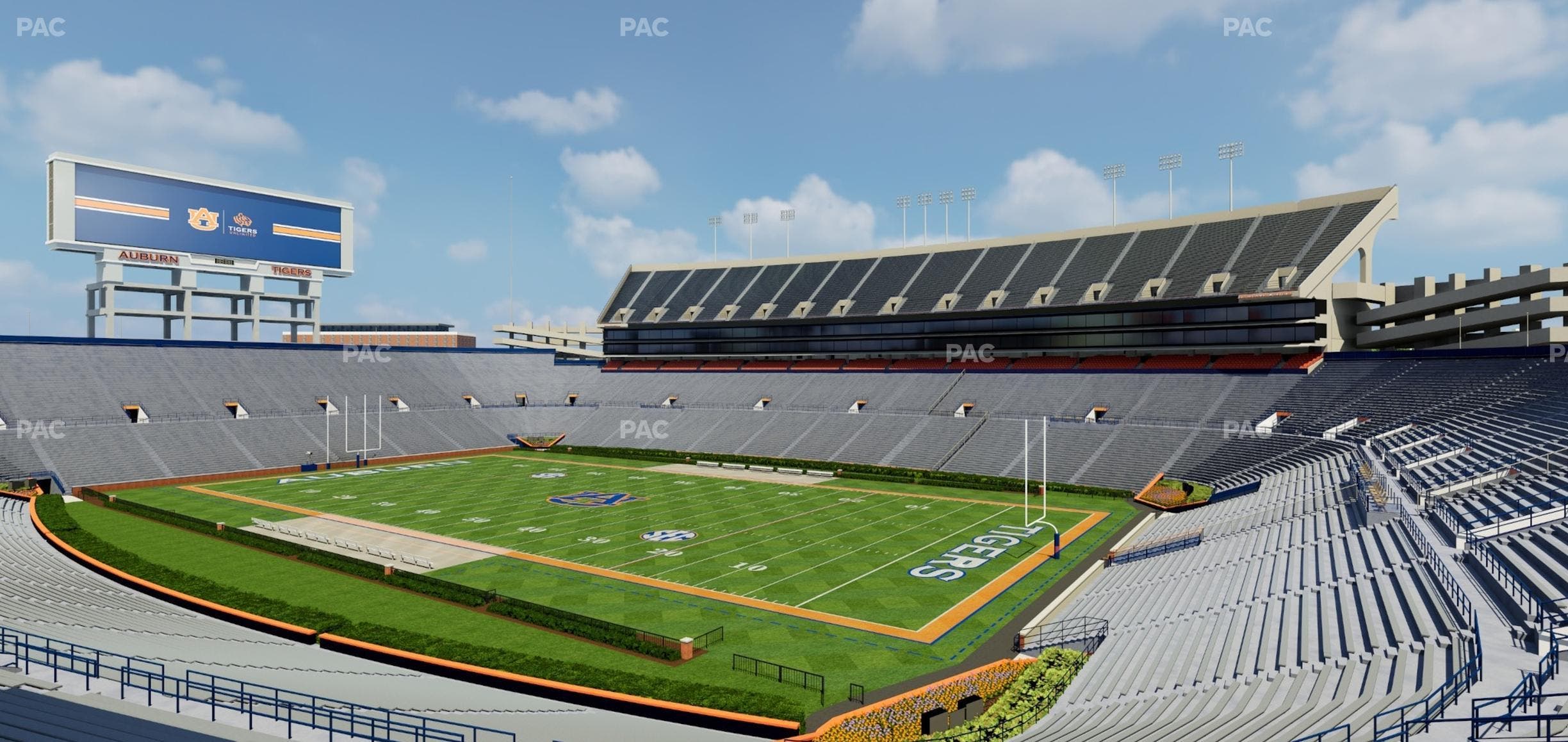 Jordan-Hare Stadium - Section 12 Seat View