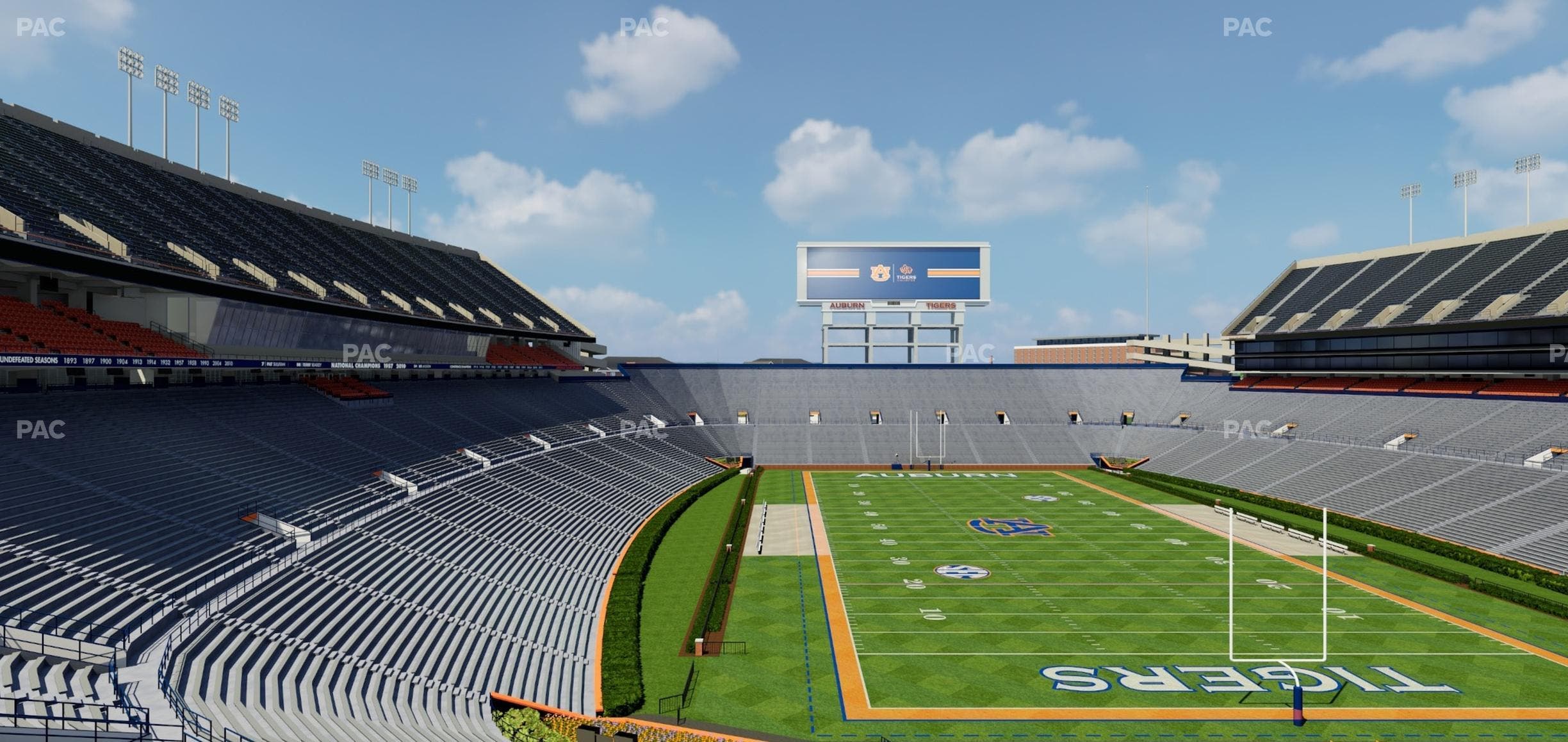 Jordan-Hare Stadium - Section 15 Seat View