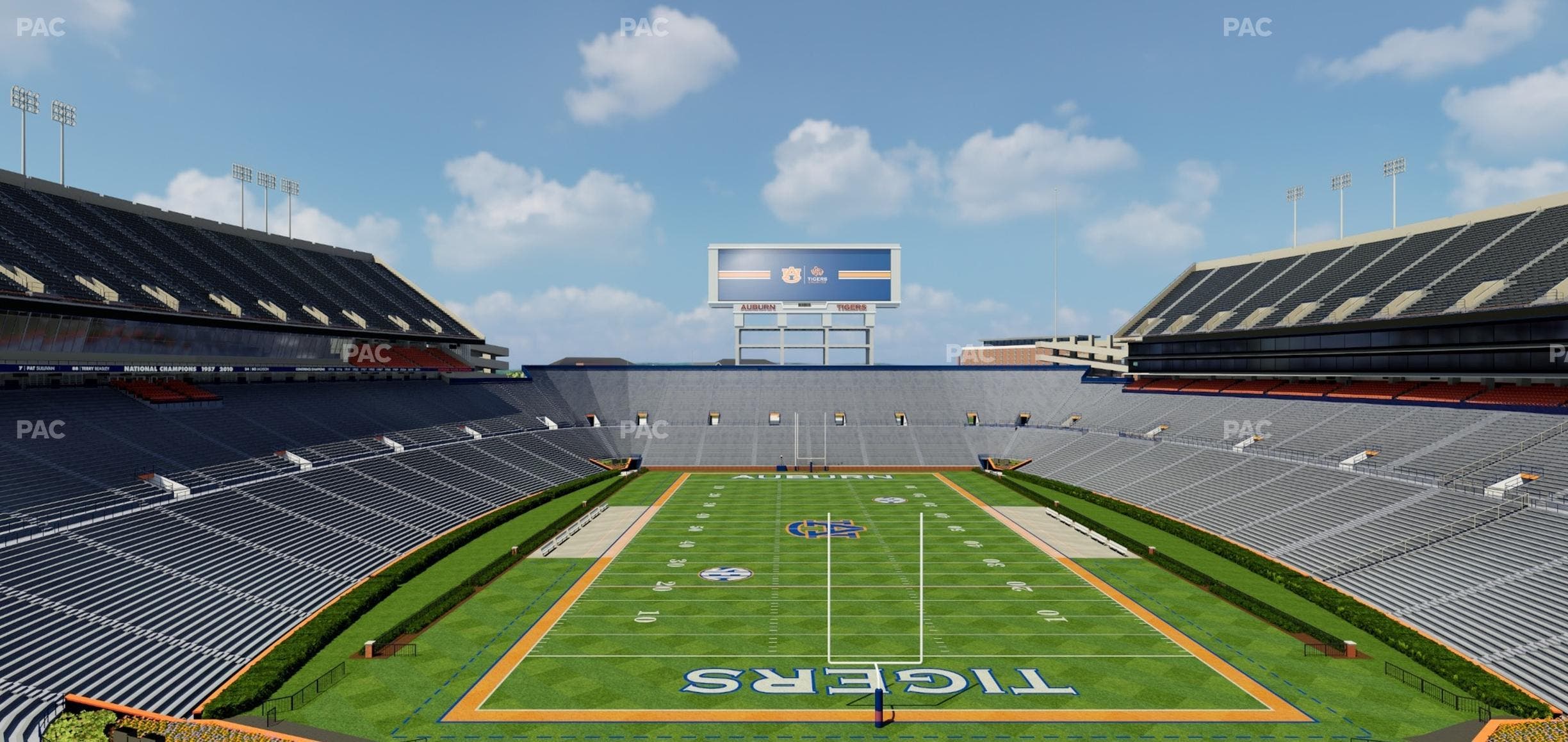Jordan-Hare Stadium - Section 17 Seat View