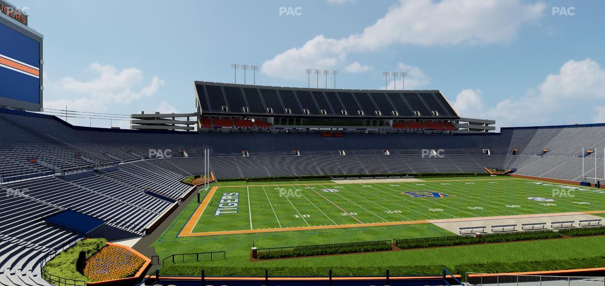 Jordan-Hare Stadium - Section 25 Seat View