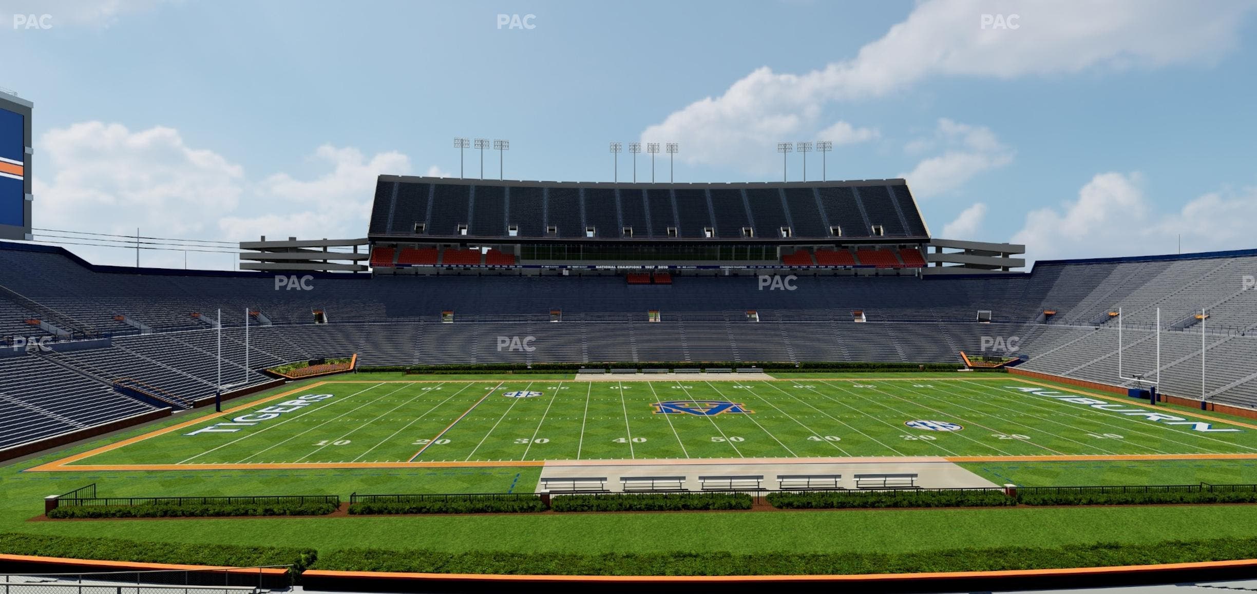 Jordan-Hare Stadium - Section 28 Seat View