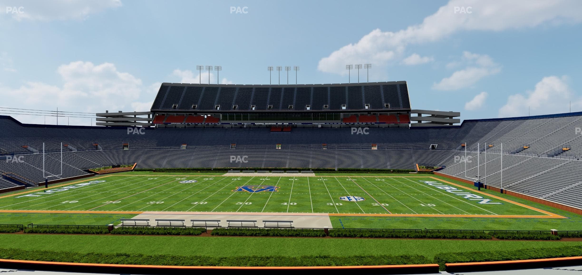 Jordan-Hare Stadium - Section 30 Seat View