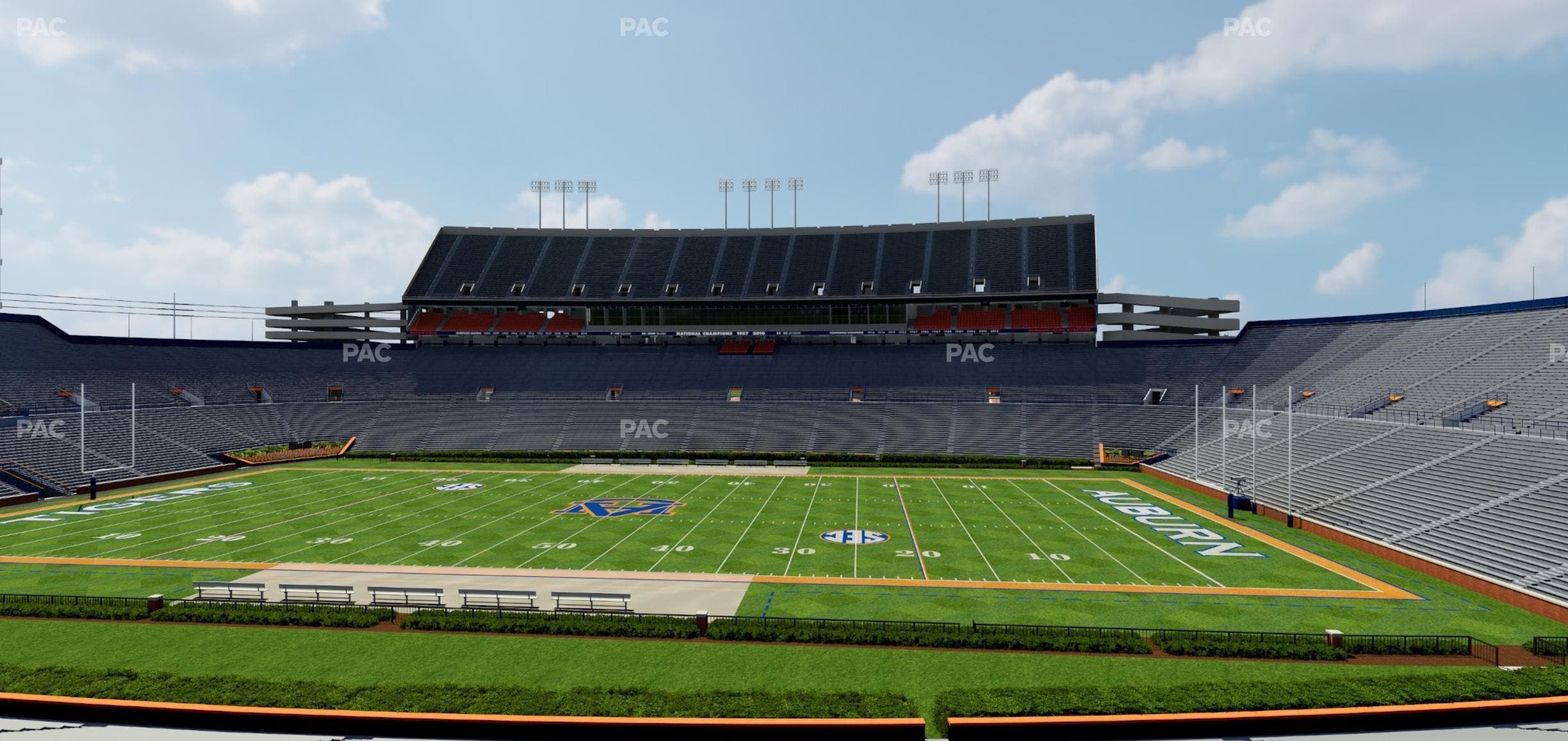 Jordan-Hare Stadium - Section 31 Seat View