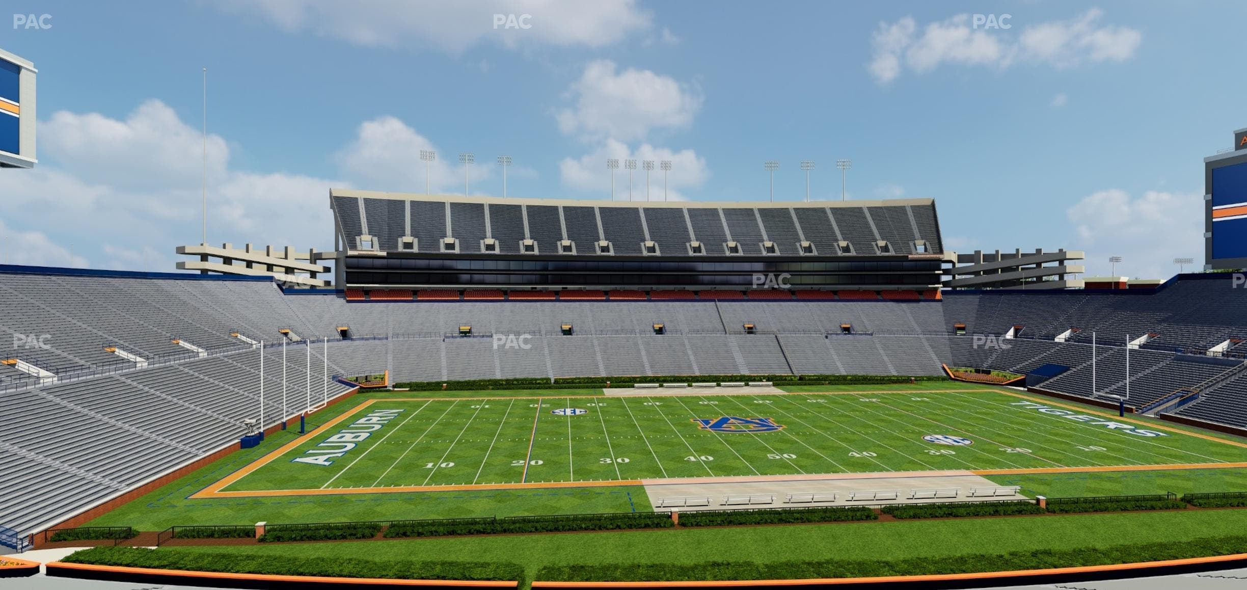 Jordan-Hare Stadium - Section 4 Seat View