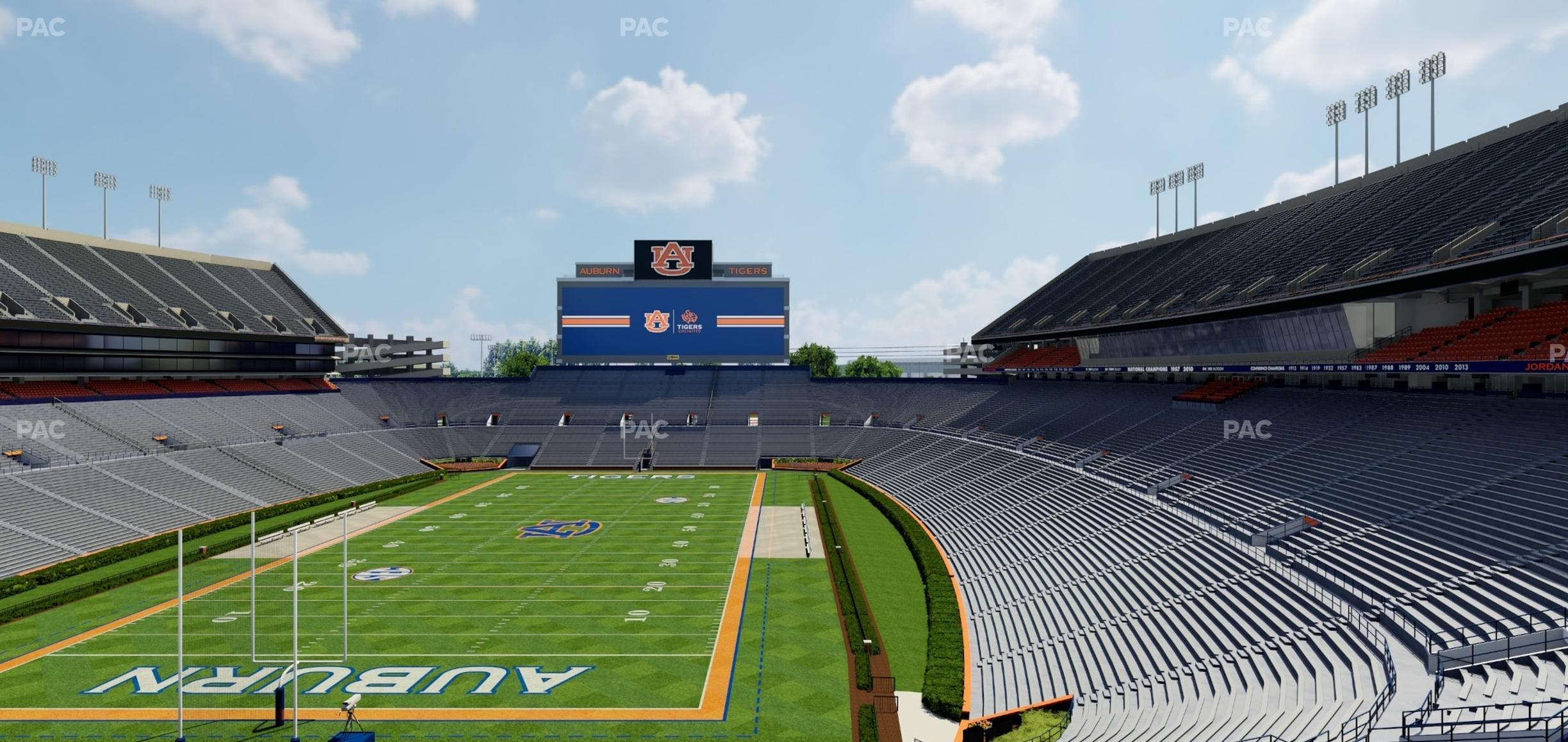 Jordan-Hare Stadium - Section 43 Seat View