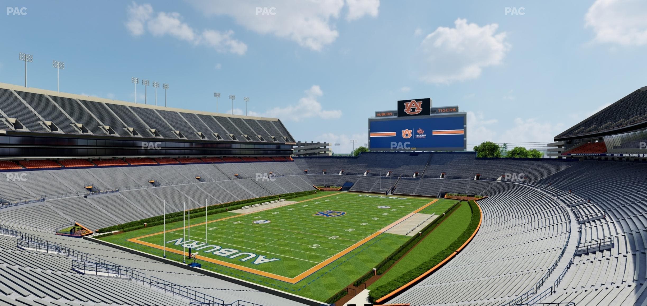 Jordan-Hare Stadium - Section 45 Seat View