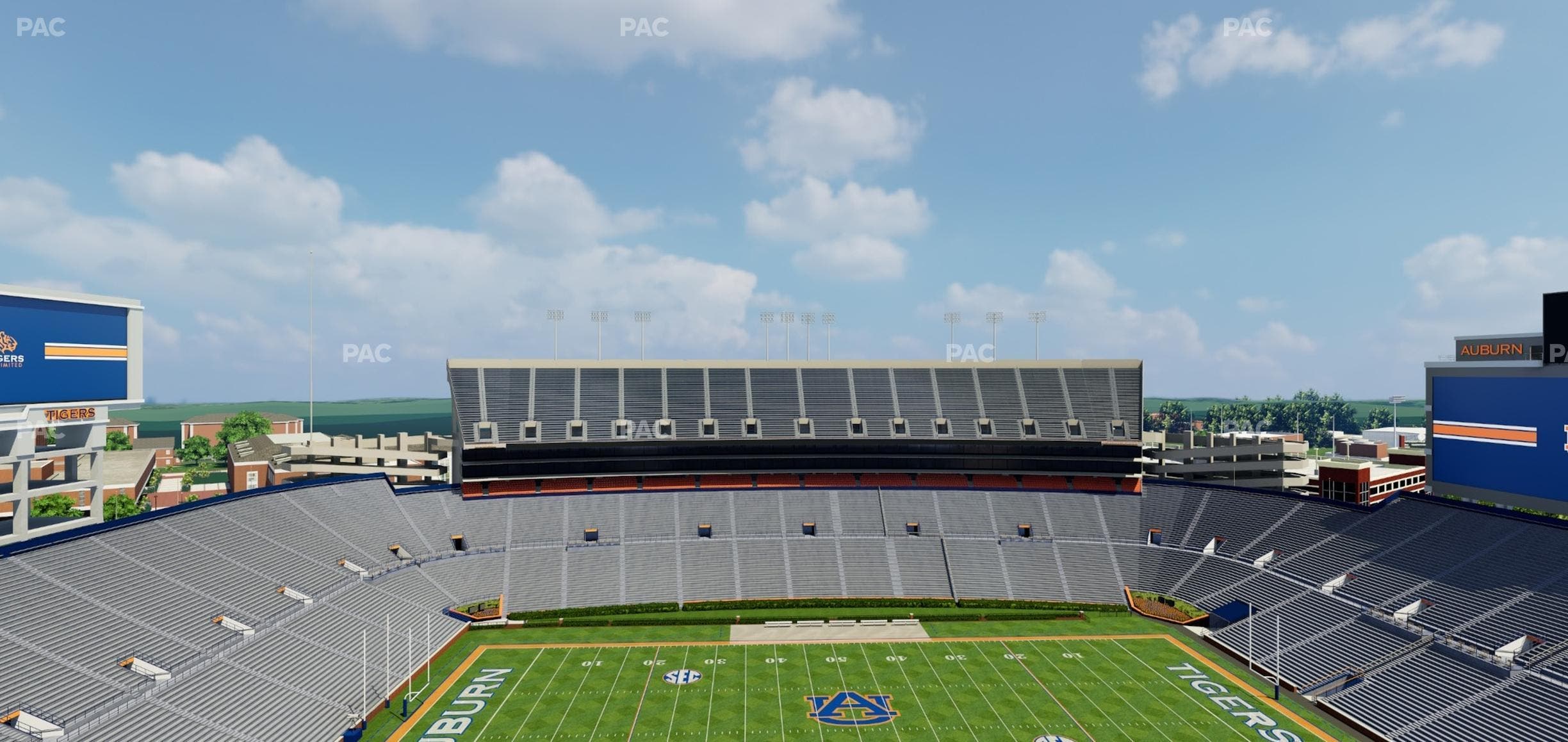 Jordan-Hare Stadium - Section 53 Seat View