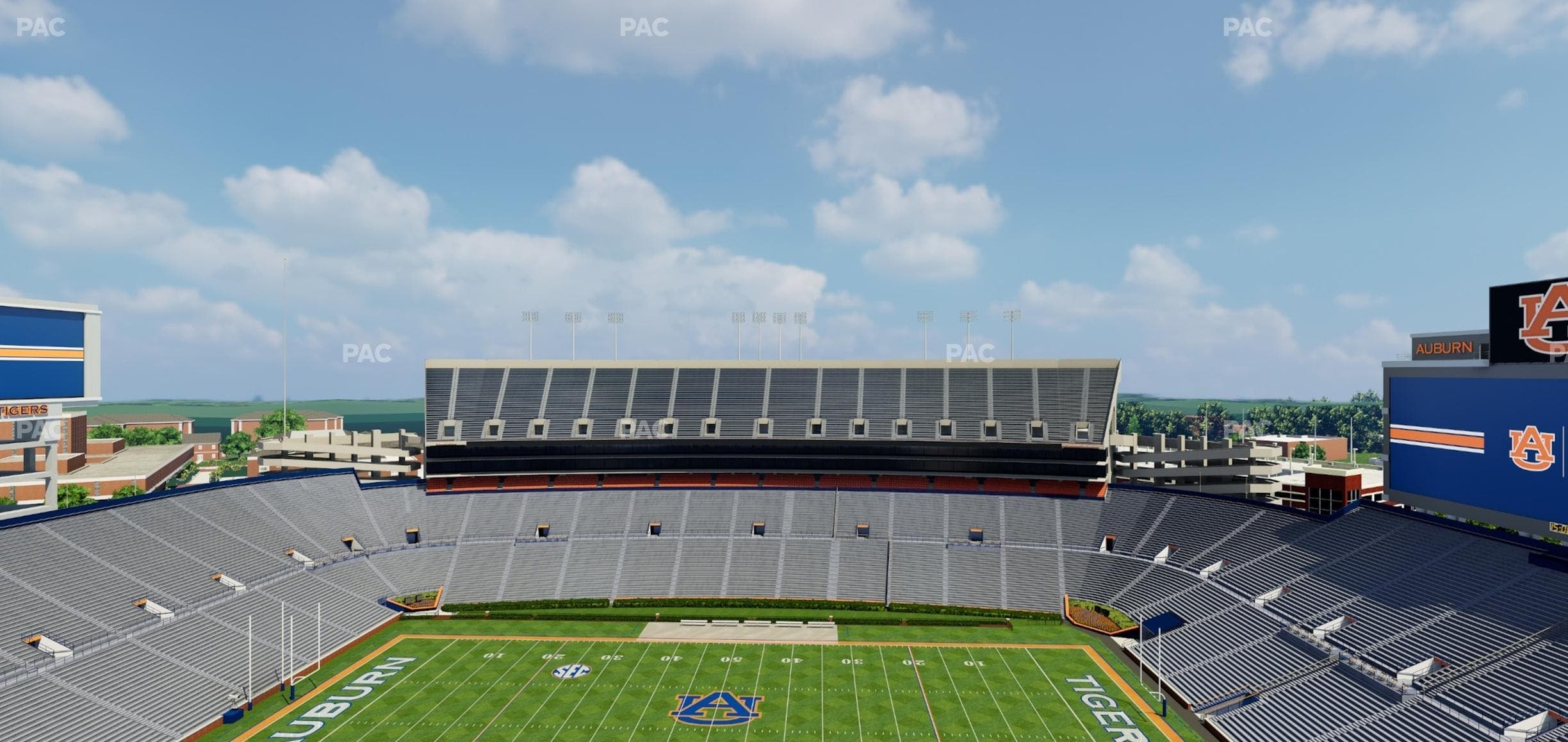 Jordan-Hare Stadium - Section 56 Seat View