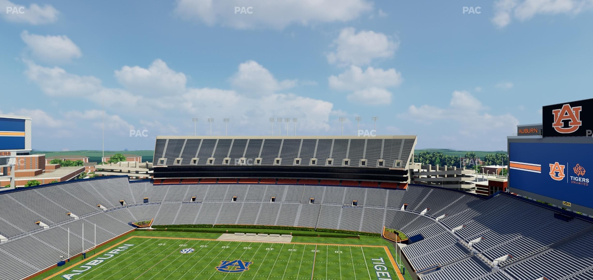 Jordan-Hare Stadium - Section 58 Seat View