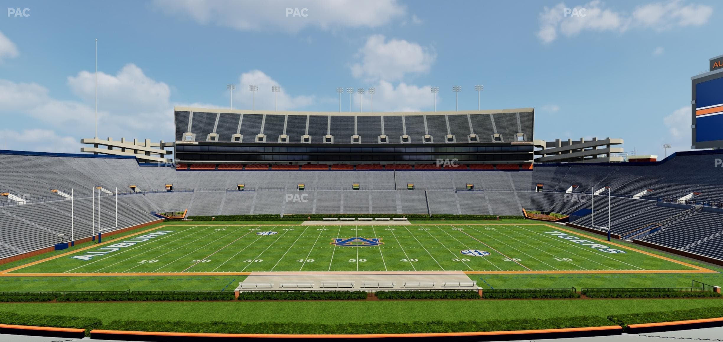Jordan-Hare Stadium - Section 6 Seat View