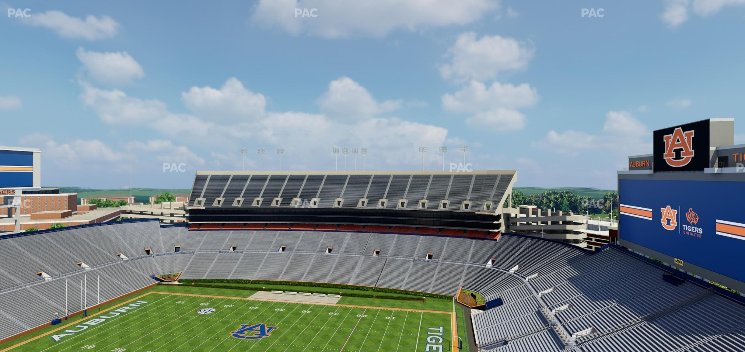 Jordan-Hare Stadium - Section 60 Seat View