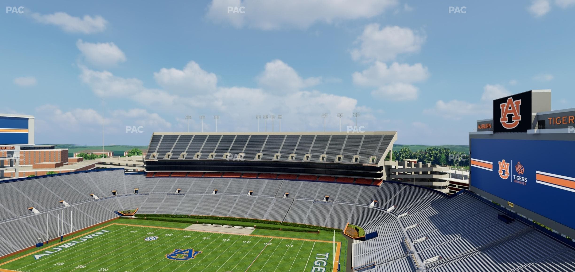 Jordan-Hare Stadium - Section 61 Seat View