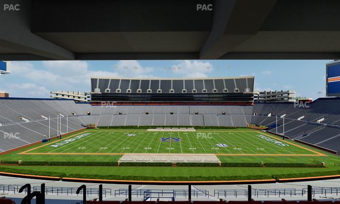Jordan-Hare Stadium - Section Beckwith Club Seat View