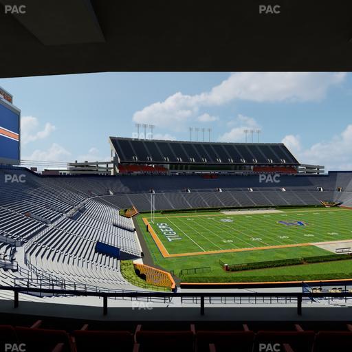 Jordan-Hare Stadium - Section Nelson Club Seat View