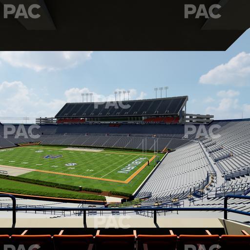 Jordan-Hare Stadium - Section Nelson Club Seat View