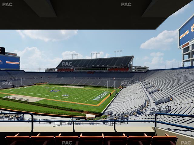 Jordan-Hare Stadium - Section Nelson Club Seat View