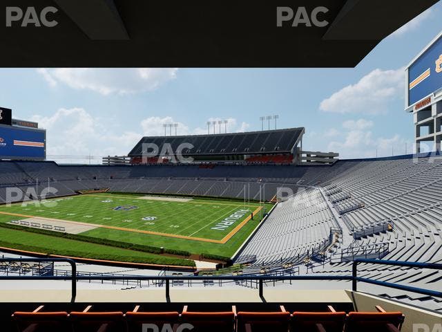 Jordan-Hare Stadium - Section Nelson Club Seat View