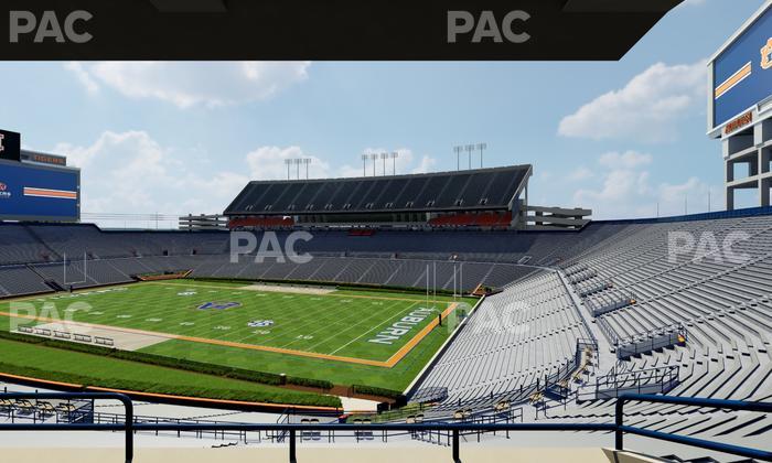 Jordan-Hare Stadium - Section Nelson Club Seat View