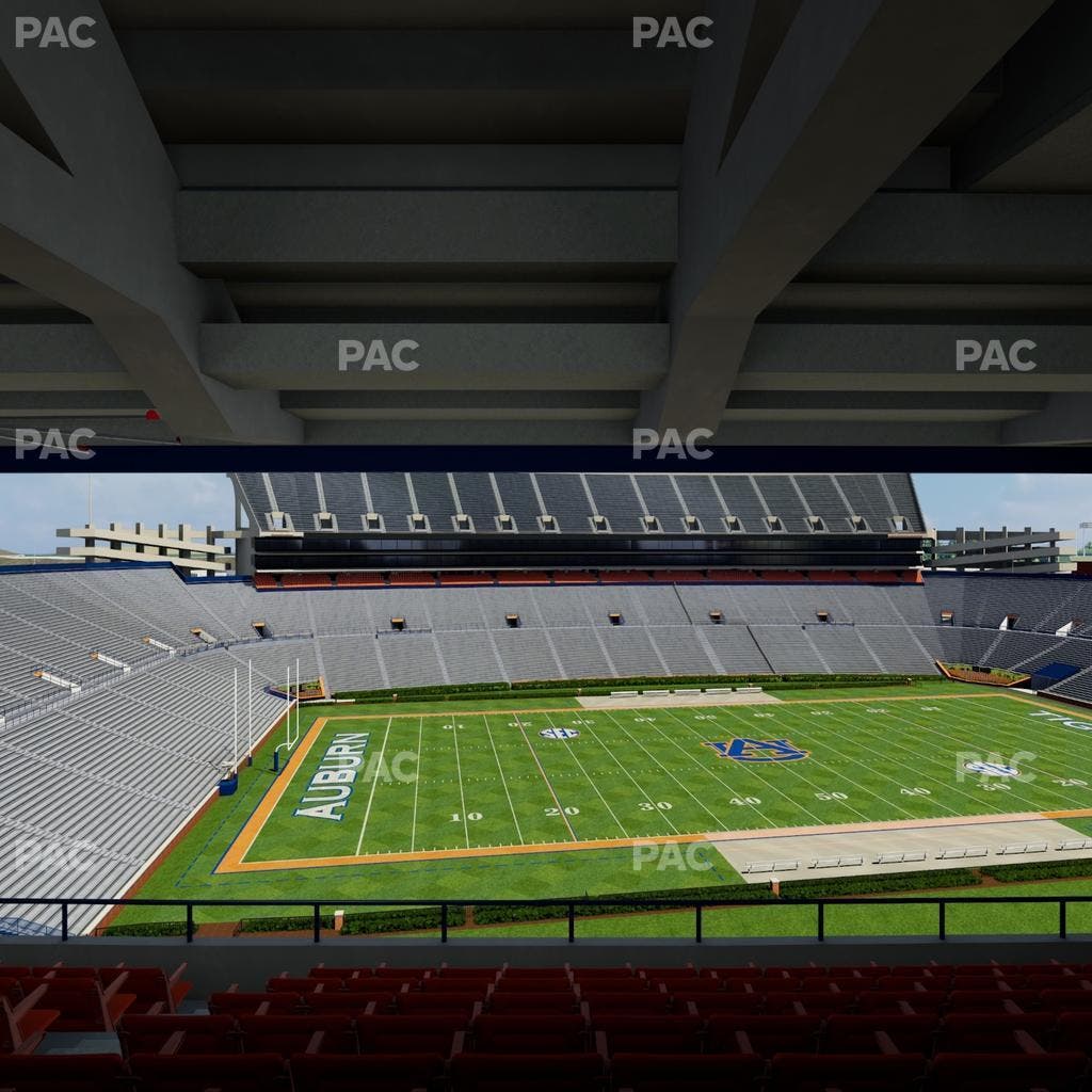 Jordan-Hare Stadium - Section North Club Seat View