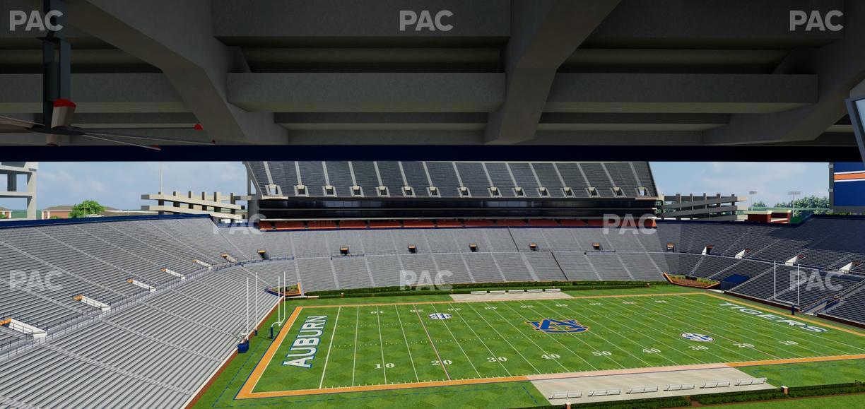 Jordan-Hare Stadium - Section North Club Seat View