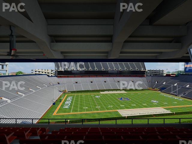 Jordan-Hare Stadium - Section North Club Seat View