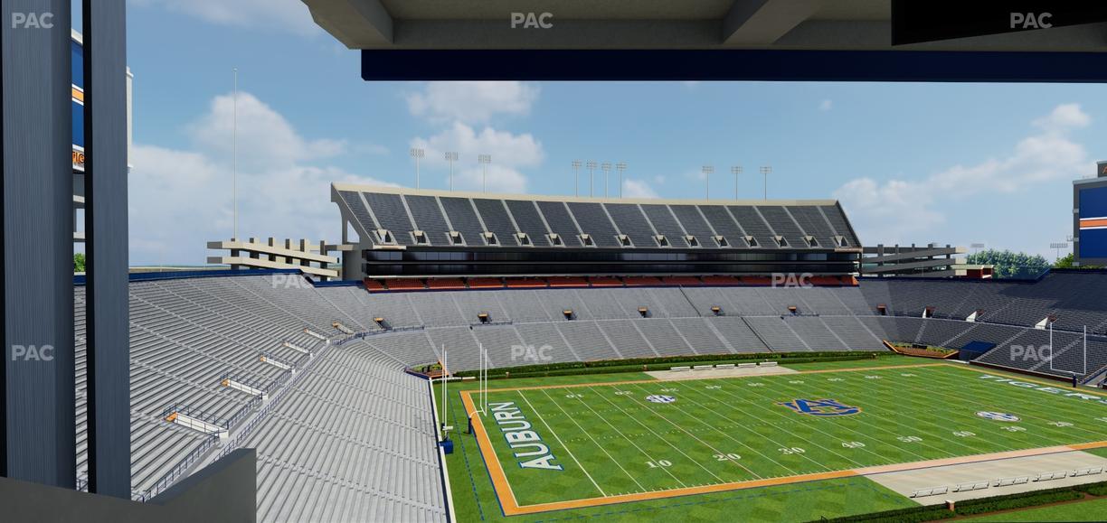Jordan-Hare Stadium - Section North Club Seat View