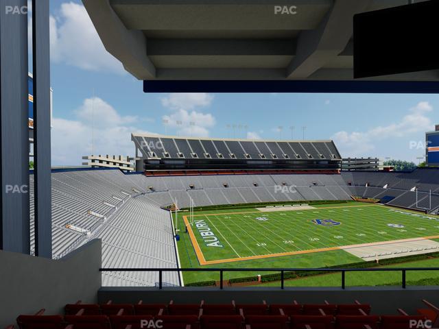 Jordan-Hare Stadium - Section North Club Seat View