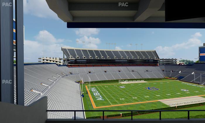 Jordan-Hare Stadium - Section North Club Seat View