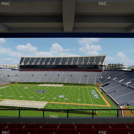 Jordan-Hare Stadium - Section South Club Seat View