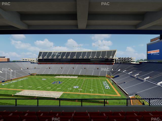 Jordan-Hare Stadium - Section South Club Seat View