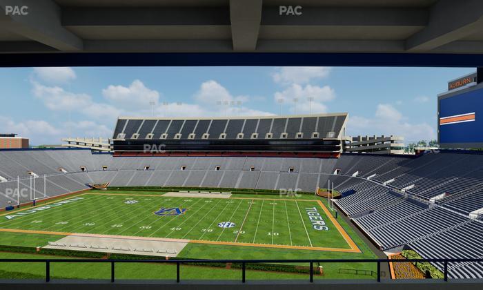 Jordan-Hare Stadium - Section South Club Seat View