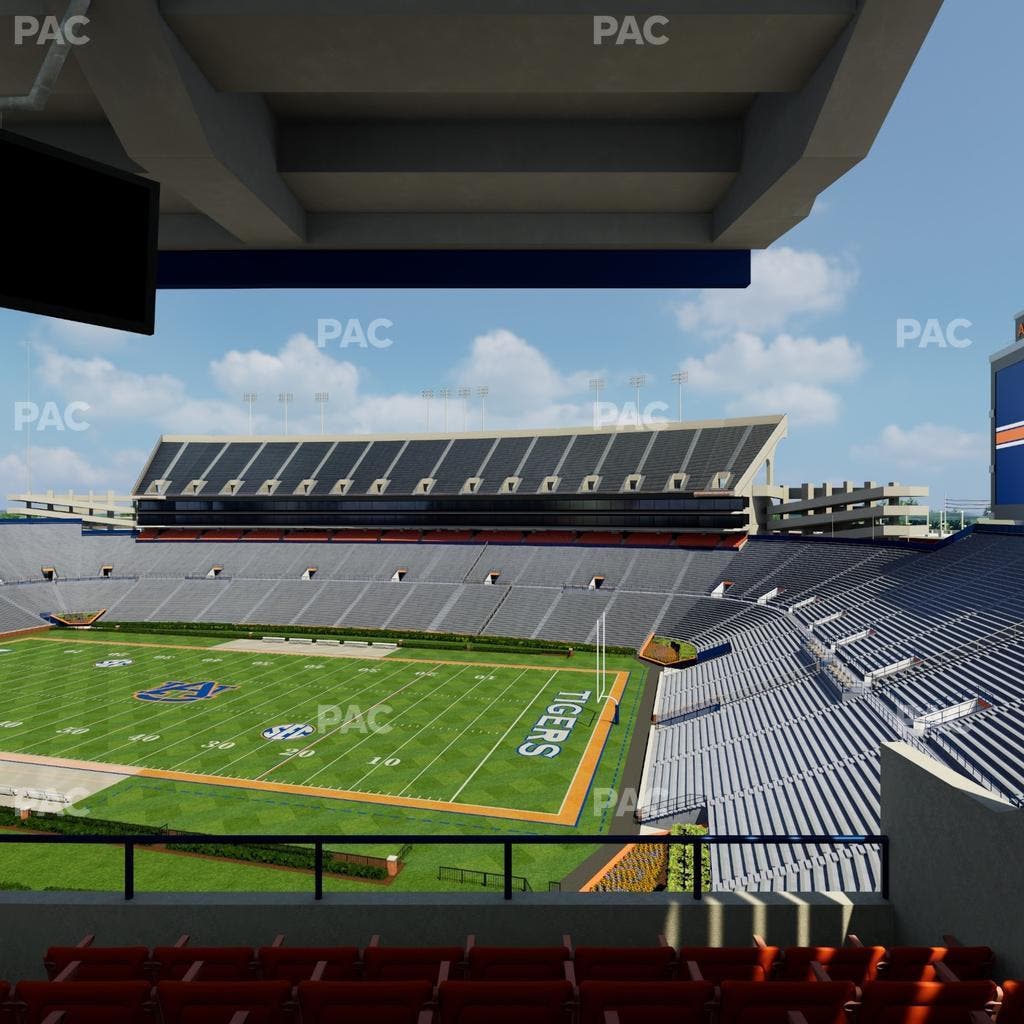 Jordan-Hare Stadium - Section South Club Seat View