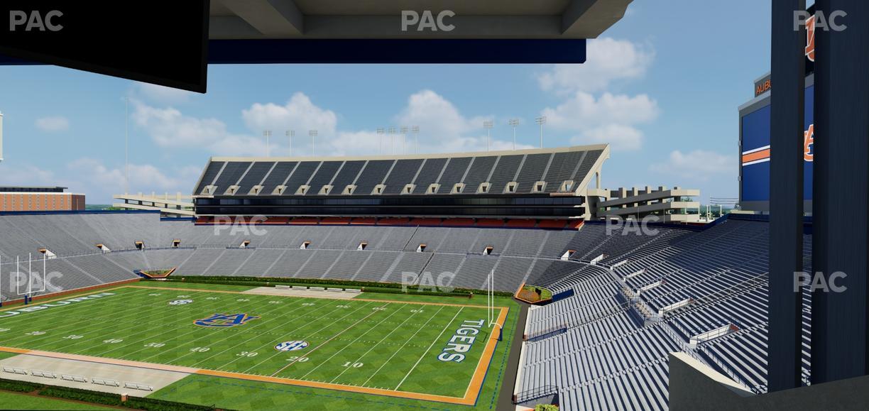 Jordan-Hare Stadium - Section South Club Seat View