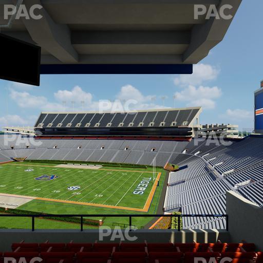 Jordan-Hare Stadium - Section South Club Seat View